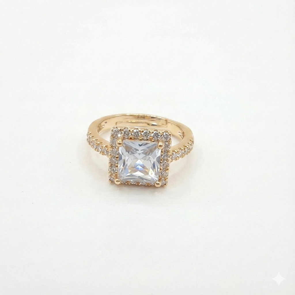 The Royal Princess Halo Ring