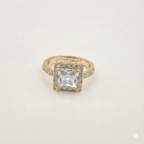 The Royal Princess Halo Ring