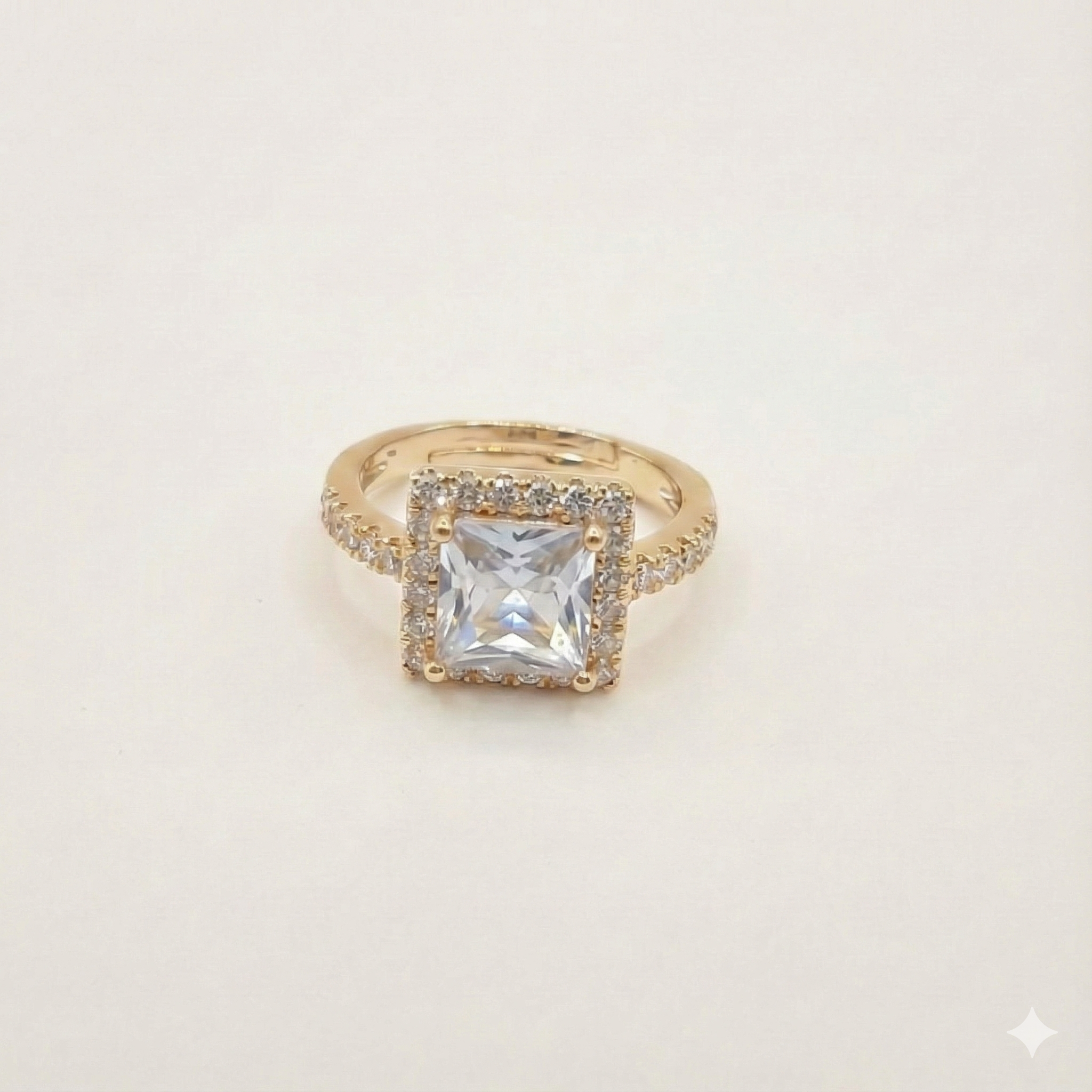 The Royal Princess Halo Ring