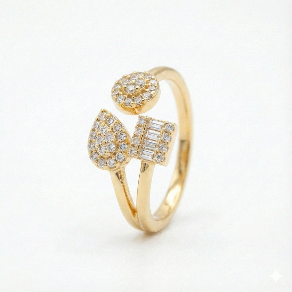 The Trinity Cuff Ring