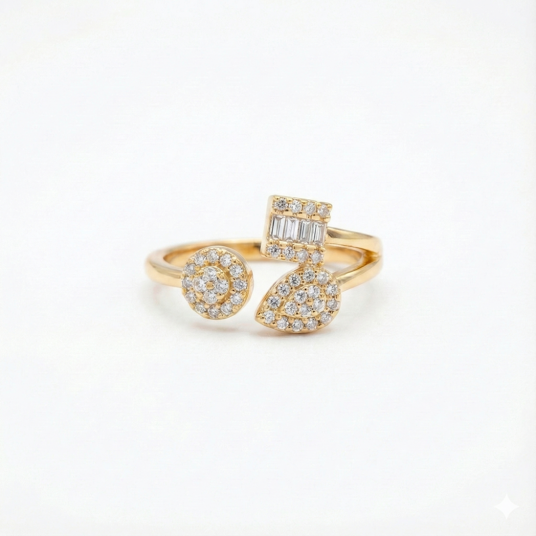 The Trinity Cuff Ring