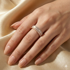 The Rose Glow Stacking Ring